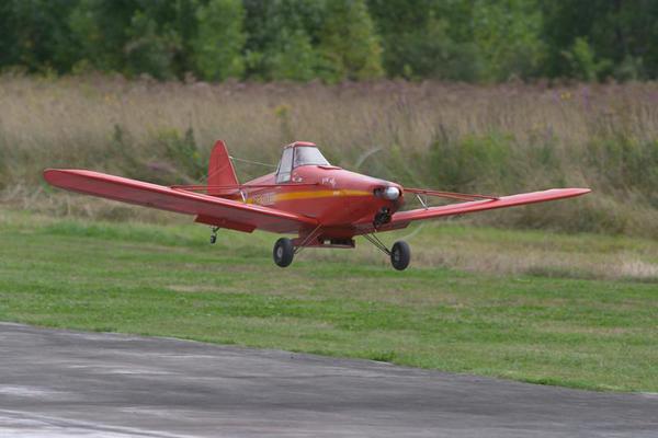 Pawnee setup for landing and of course those little flaps.