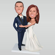 Custom groom in blue suit and bride in white wedding dress bobblehead
$162.59
https://www.likenessme.com/groom-in-blue-suit-and-bride-in-white-wedding-dress-custom-bobblehead-3117253.html