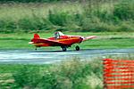 First Test flight Takeoff run with much Flaps set.